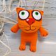 Order Keychain kitten red by Vasya Lozhkin. Dingus! Funny cats and other toys. Livemaster. . Stuffed Toys Фото №3