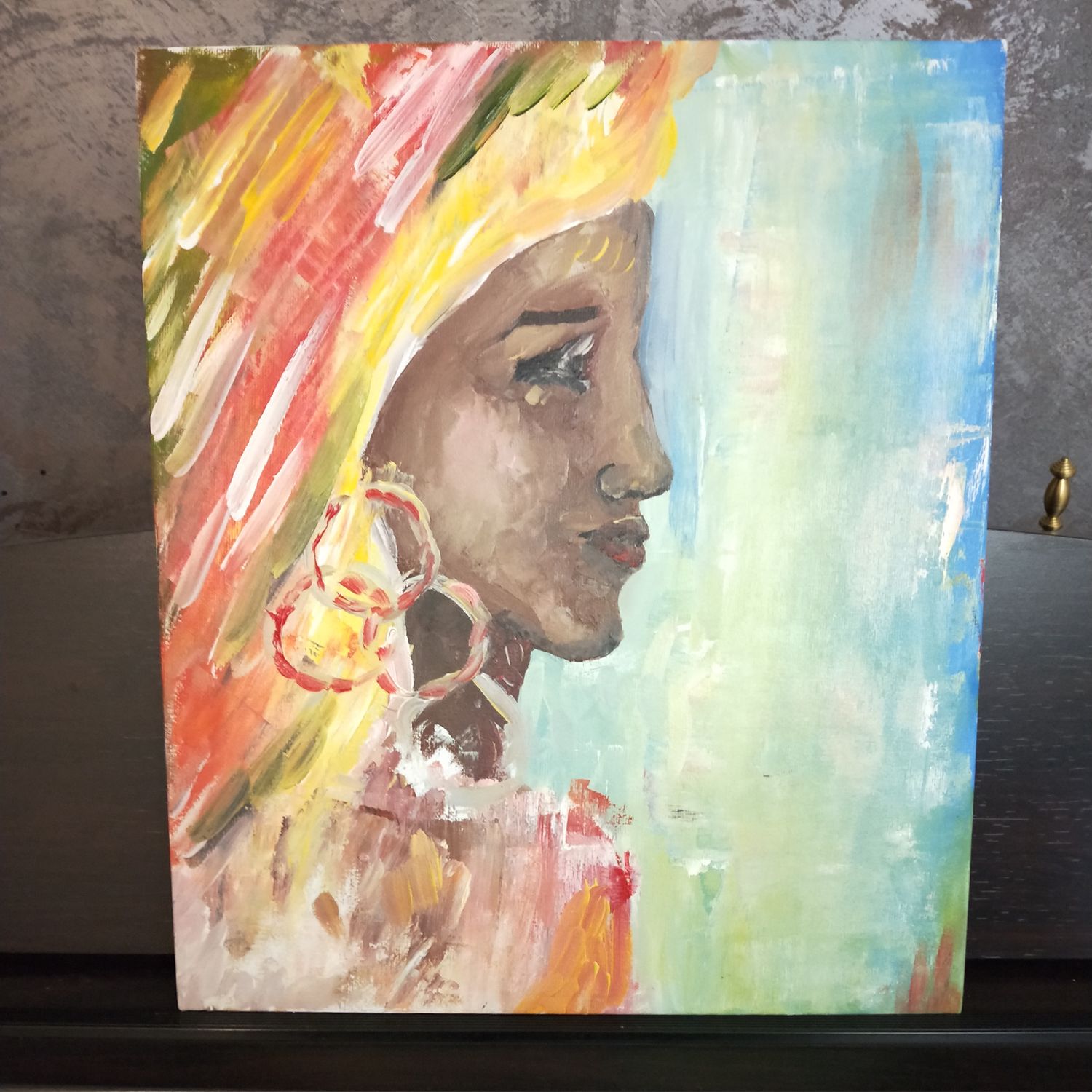 Африканская интерьерная картина в интернет-магазине Ярмарка Мастеров по ...