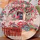 Plates decorative: ' A house in the village', Decorative plates, Minsk,  Фото №1