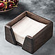 Stand for napkins 125 mm dark oak, Napkin holders, Moscow,  Фото №1