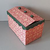 Для дома и интерьера handmade. Livemaster - original item Jewelry boxes: for needlework Christmas. Handmade.