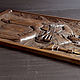  Vysotsky. Beech 100h60 cm, handmade. Panels. Unique items made of wood, handmade. My Livemaster. Фото №5