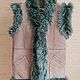 One-piece sheepskin vest beige. Mens vests. Warm gift. Online shopping on My Livemaster.  Фото №2