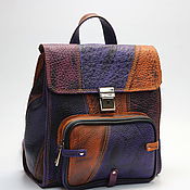 Сумки и аксессуары handmade. Livemaster - original item Backpacks: Women`s backpack. Handmade.