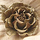 Brooch flower leather INDIAN rose Toccaracarly skin. Brooches. Irina Vladi. Online shopping on My Livemaster.  Фото №2