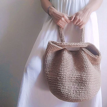 Сумки ручной работы. Ярмарка Мастеров - ручная работа Сумка из джута. Handmade.