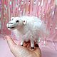 Felt toy: sheep made of wool, Felted Toy, Dimitrovgrad,  Фото №1
