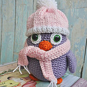 Куклы и игрушки handmade. Livemaster - original item Penguin`s chubby, knitted. Handmade.