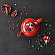 Чайник заварочный, чайник с декором из полимерной глины, 8 марта. Чайники. AnnetGiftArt. Ярмарка Мастеров.  Фото №5