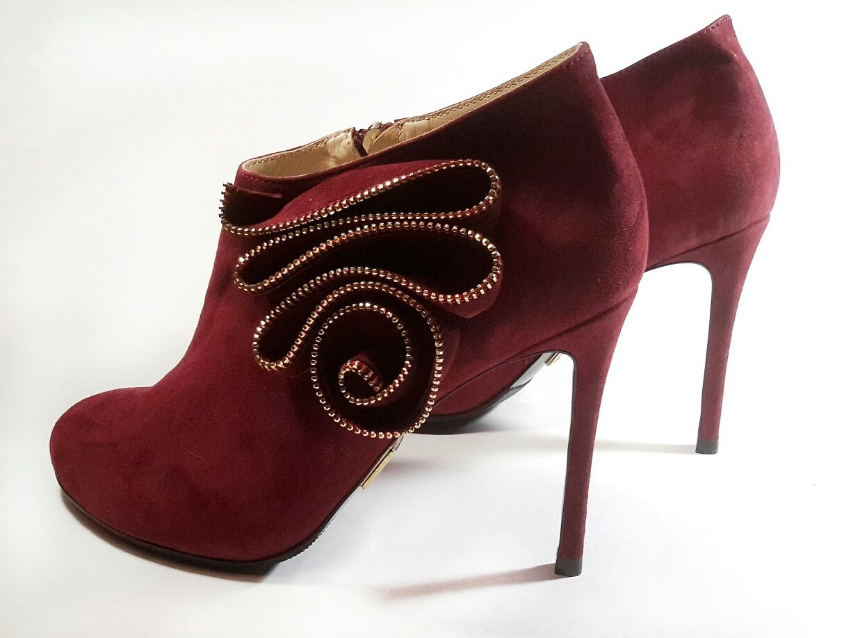 Botines de mujer 'marsala' art 954, Ankle boots, Barnaul,  Фото №1