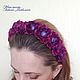 headband with flowers. headband flower. Headband. Headband. tanya-artfantasy. Online shopping on My Livemaster.  Фото №2