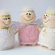 Angel knitted Christmas toy. Stuffed Toys. milota-ot-dushi (milota-ot-dushi). Online shopping on My Livemaster.  Фото №2