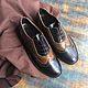 Men's shoes 'Oxford' korich/black black sole. Oxfords. Hitarov (Hitarov). Online shopping on My Livemaster.  Фото №2