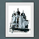 Храм - цифровой постер для самостоятельной печати, Плакаты и постеры, Москва,  Фото №1