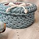 Вязаная шкатулка "Лисички". Шкатулки. Geleana crochet. Ярмарка Мастеров.  Фото №4