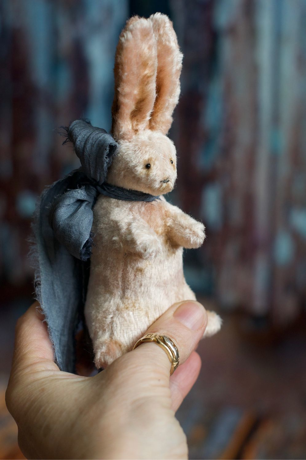 Кролик в ретро стиле. Velveteen Rabbit в интернет-магазине Ярмарка Мастеров  по цене 1650 ₽ – U257GRU | Тедди Зверята, Казань - доставка по России