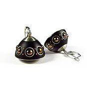 Украшения handmade. Livemaster - original item Pearl Earrings / spectacular light earrings UFO.04. Handmade.