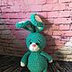 Order Bunny. strand of wool. Livemaster. . Stuffed Toys Фото №3