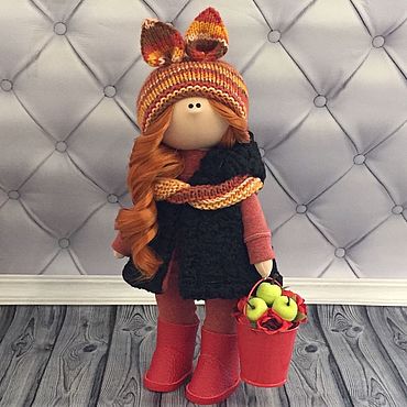 Куклы и игрушки ручной работы. Ярмарка Мастеров - ручная работа Кукла белочка. Handmade.