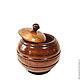Order A jug with a lid from natural Siberian Cedar Bowl with lid K35. ART OF SIBERIA. Livemaster. . Jars Фото №3
