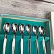 Set of coffee spoons, Sola, Holland, Vintage Cutlery, Arnhem,  Фото №1