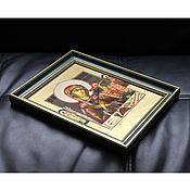 Винтаж: Золотая Богородица фарфор Андроникова икона Божией Матери 1500 экземпл