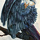 Sirin, virgo bird, oil painting on canvas. Pictures. myfoxyart (MyFoxyArt). Online shopping on My Livemaster.  Фото №2