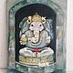 Zen oil Painting Ganesh and Lotus. Pictures. Viktorianka. My Livemaster. Фото №4