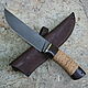 Knife 'Taj-2' pchak h12mf birch bark hornbeam, Knives, Vorsma,  Фото №1