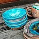 Заказать Салатник, миска ручной работы из глины, красивая тарелка для фруктов. LAMA - Красивая посуда. Ярмарка Мастеров. . Салатники Фото №3