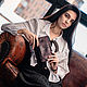 Заказать Amely - Кожаная женская сумочка слива-питон. Lemberg Leather. Ярмарка Мастеров. . Классическая сумка Фото №3