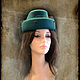 'Emerald retro'. Hats1. Novozhilova Hats. My Livemaster. Фото №4