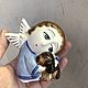 Angel With a dog, Easter souvenirs, Sergiev Posad,  Фото №1