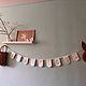 Флажки в детскую декор как в Pinterest. Подарок новорожденному. Yana-8pm. Ярмарка Мастеров.  Фото №6