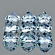 Aquamarine (blue Beryl) 3,5 mm. VVS1. Crystals. Studio Gor Ra. Online shopping on My Livemaster.  Фото №2