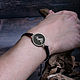 Mountain, a bracelet with a tree on a braided cord. Cord bracelet. Trinkki. My Livemaster. Фото №4