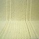 Order Plaid knitted embossed patterns with thick yarn. knitted handmade rugs (kovrik-makrame). Livemaster. . Blankets Фото №3