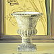 Pot on a leg concrete medium Shabby chic Vintage Provence Antique. Vases. Decor concrete Azov Garden. Online shopping on My Livemaster.  Фото №2