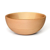 Посуда handmade. Livemaster - original item Deep cedar plate D20 H9. Wooden salad bowl. Art.2201. Handmade.