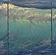 Модульная картина "Море. Голубая волна" (Триптих), Картины, Москва,  Фото №1