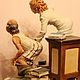  КАПОДИМОНТЕ Врач и пациент   Укол CAPODIMONTE. Статуэтки. В мире Сокровищ. Интернет-магазин Ярмарка Мастеров.  Фото №2