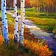 Oil painting Rannala Osenniy Chernov. Pictures. VladimirChernov (LiveEtude). Online shopping on My Livemaster.  Фото №2
