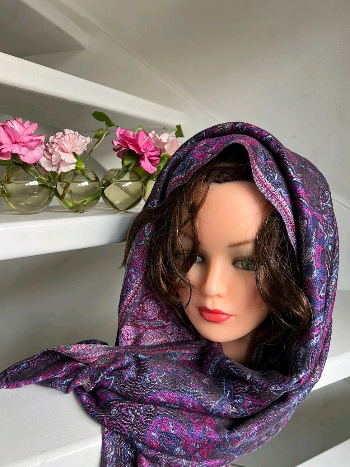 Винтаж: Шарф палантин пашмина, "Восточная сказка", Европа – купить на ...