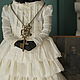interior doll: A two-headed goat in a white dress. Interior doll. Irina Sayfiydinova (textileheart). My Livemaster. Фото №6