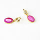 Earrings with agate, pink earrings large agate, earrings gift. Earrings. Irina Moro. My Livemaster. Фото №6