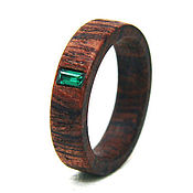 F Wooden rings with cooper