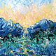 Oil painting ' the Way home '. Pictures. Picture&miniature lacquer painting. Online shopping on My Livemaster.  Фото №2