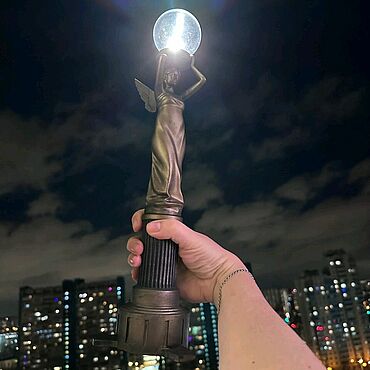 Субкультуры ручной работы. Ярмарка Мастеров - ручная работа Лампа из Alan wake2. Handmade.