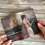 Канцелярские товары handmade. Livemaster - original item Passport cover, cover (skin), a series of 