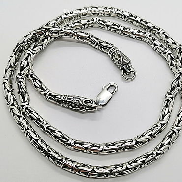 ручной работы. Ярмарка Мастеров - ручная работа Серебряная цепь